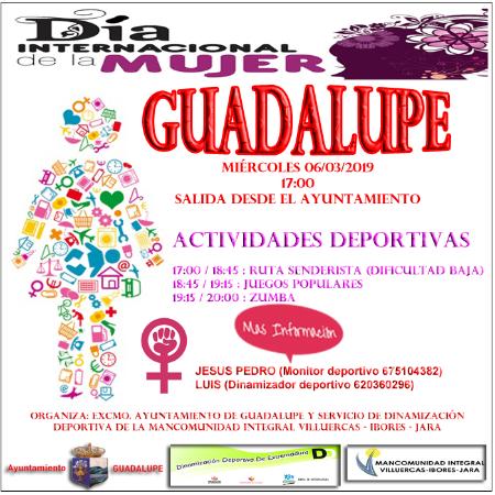 marcha mujer GUADALUPE