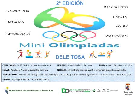 Mini Olimpiadas. Deleitosa