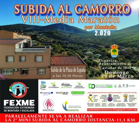 Cartel Carrera Subida Camorro