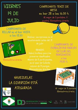 CAMPEONATOS VARIOS EN NAVEZUELAS