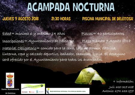 Deleitosa Acampada Nocturna