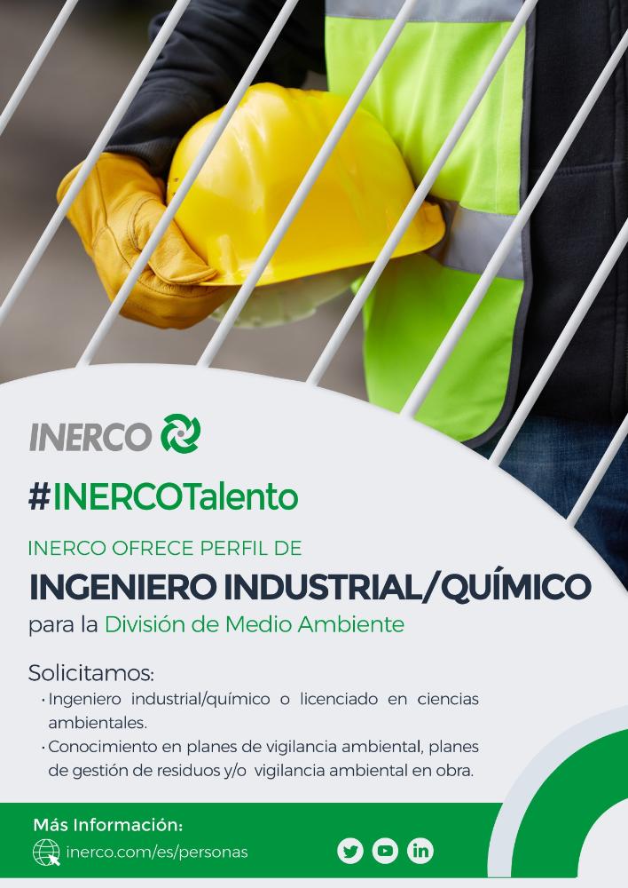 Imagen Planta Biomasa. Oferta de Empleo: Inerco ofrece perfil de Ingeniero Industrial/Químico o Licenciado en Ciencias Ambientales.