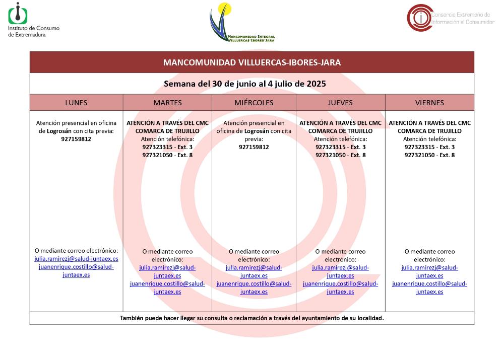Centro Mancomunado de Consumo Villuercas-Ibores-Jara