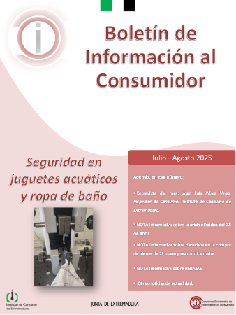 Imagen Boletín Digital de Información al Consumidor- Julio-Agosto de 2025.
