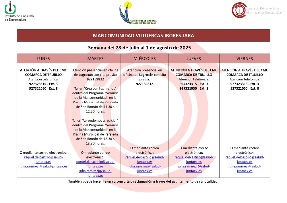 Centro Mancomunado de Consumo Villuercas-Ibores-Jara