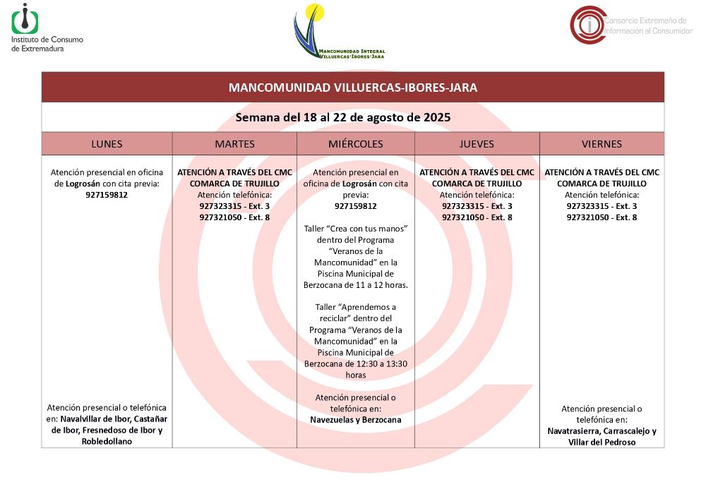 Centro Mancomunado de Consumo Villuercas-Ibores-Jara