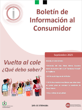 Imagen Boletín Digital de Información al Consumidor Septiembre 2025.