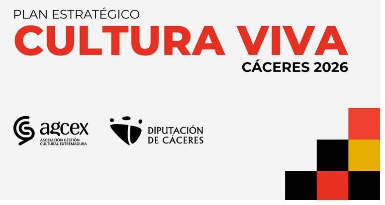 Imagen Plan Estratégico Cultura Viva Cáceres 2026.