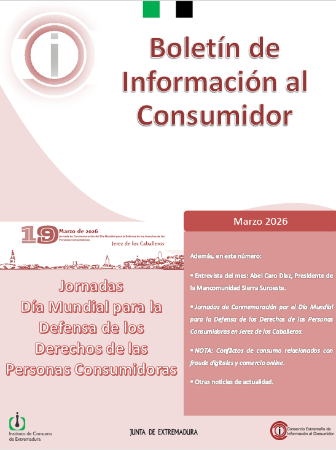 Imagen Boletín Digital de Información al Consumidor-Marzo de 2026.